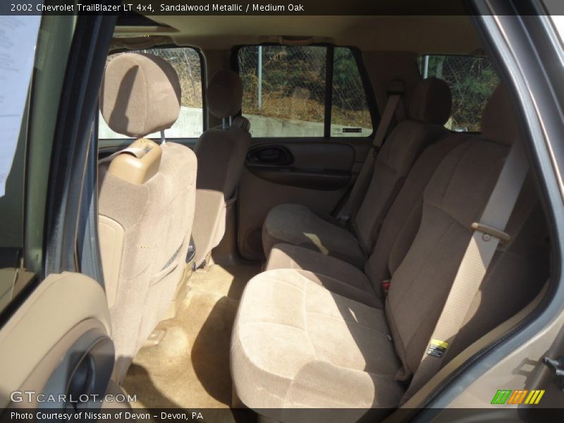 Sandalwood Metallic / Medium Oak 2002 Chevrolet TrailBlazer LT 4x4