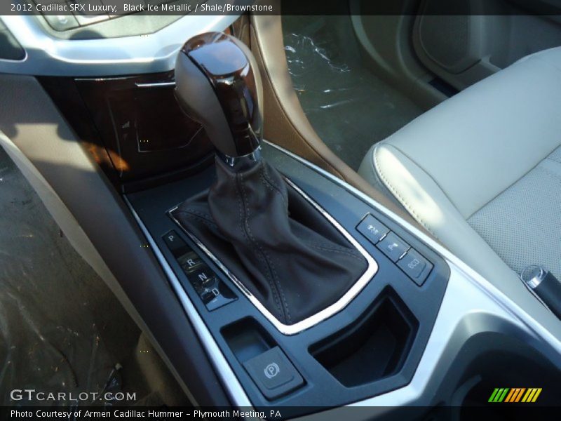 Black Ice Metallic / Shale/Brownstone 2012 Cadillac SRX Luxury