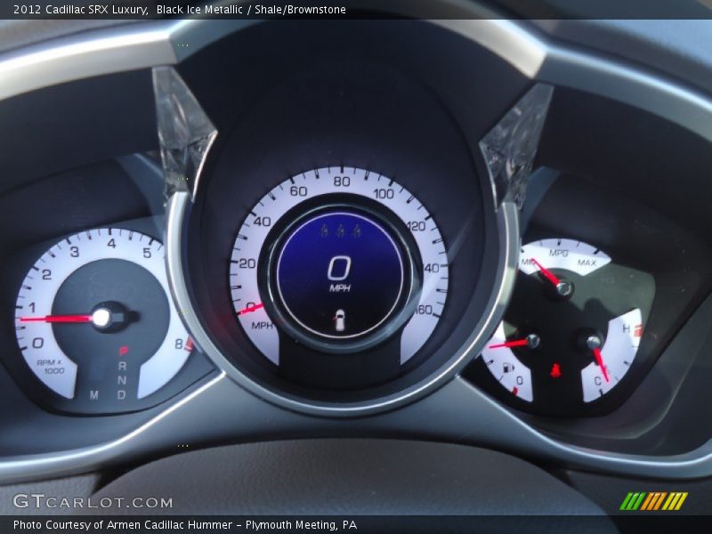  2012 SRX Luxury Luxury Gauges