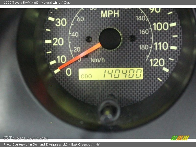 Natural White / Gray 1999 Toyota RAV4 4WD
