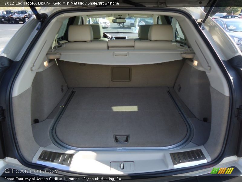 Gold Mist Metallic / Shale/Brownstone 2012 Cadillac SRX Luxury
