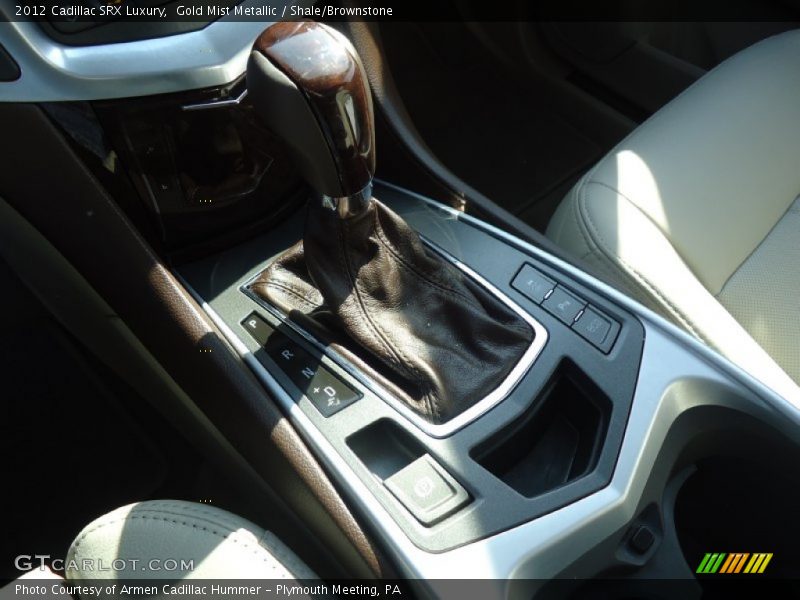 Gold Mist Metallic / Shale/Brownstone 2012 Cadillac SRX Luxury