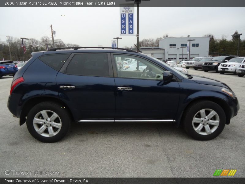 Midnight Blue Pearl / Cafe Latte 2006 Nissan Murano SL AWD