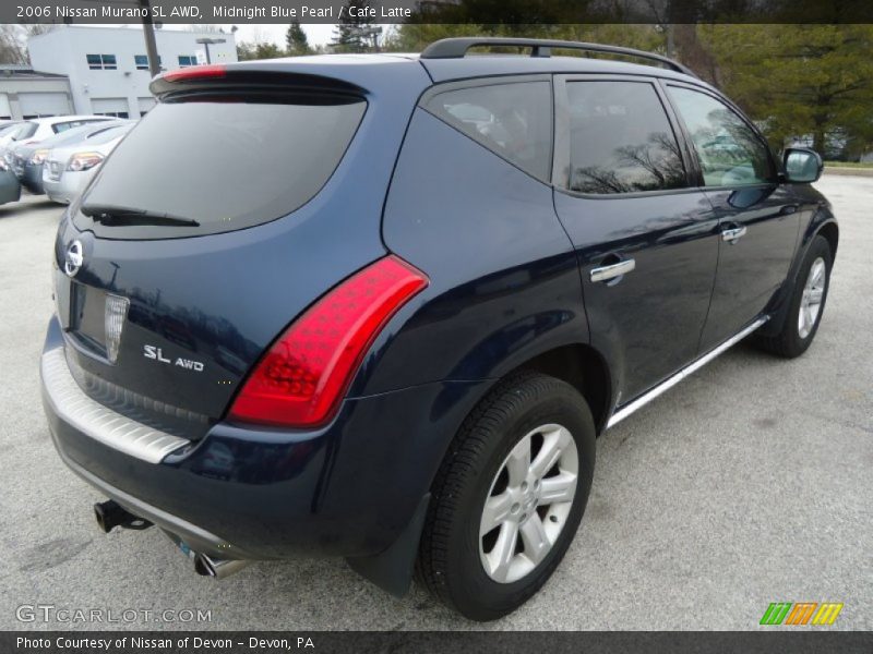 Midnight Blue Pearl / Cafe Latte 2006 Nissan Murano SL AWD