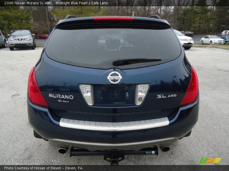 Midnight Blue Pearl / Cafe Latte 2006 Nissan Murano SL AWD