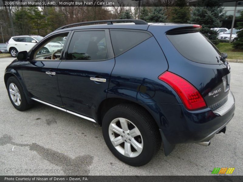 Midnight Blue Pearl / Cafe Latte 2006 Nissan Murano SL AWD