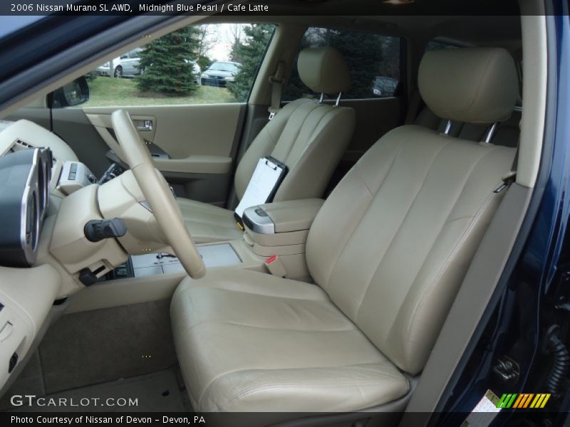 Midnight Blue Pearl / Cafe Latte 2006 Nissan Murano SL AWD