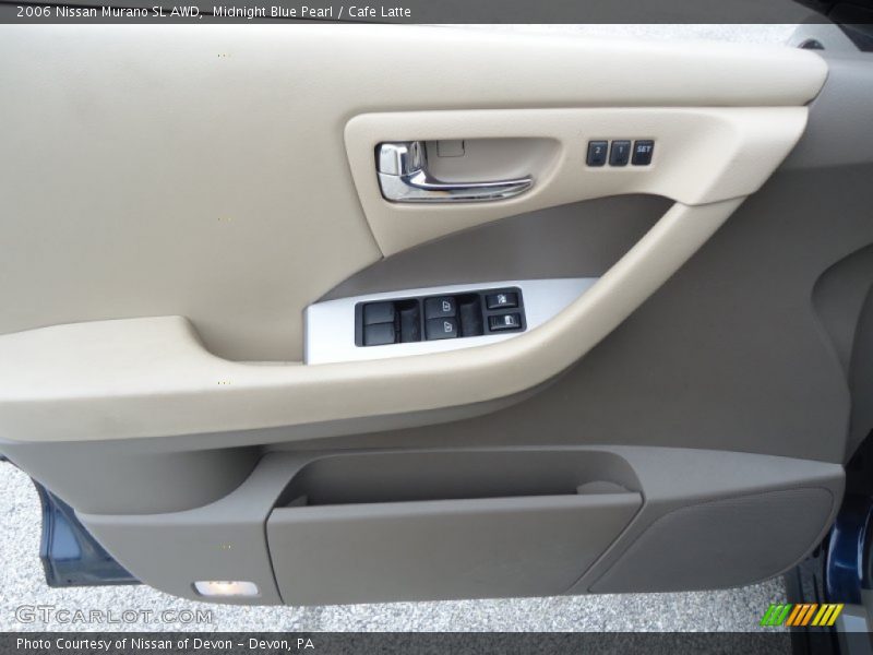 Midnight Blue Pearl / Cafe Latte 2006 Nissan Murano SL AWD