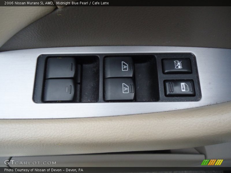 Midnight Blue Pearl / Cafe Latte 2006 Nissan Murano SL AWD