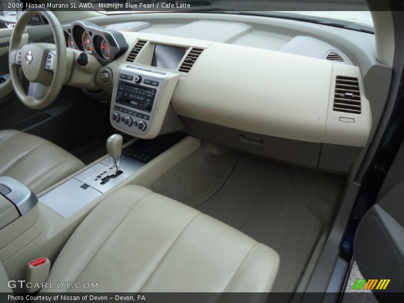 Midnight Blue Pearl / Cafe Latte 2006 Nissan Murano SL AWD