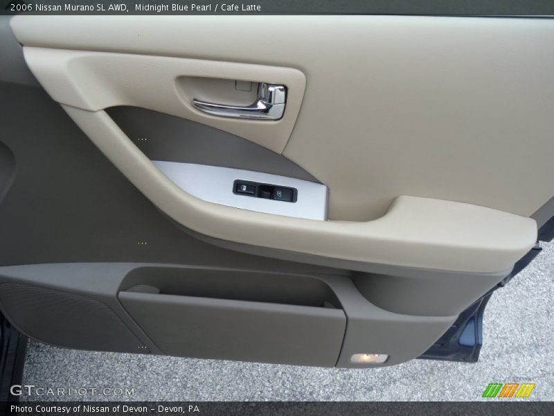 Midnight Blue Pearl / Cafe Latte 2006 Nissan Murano SL AWD