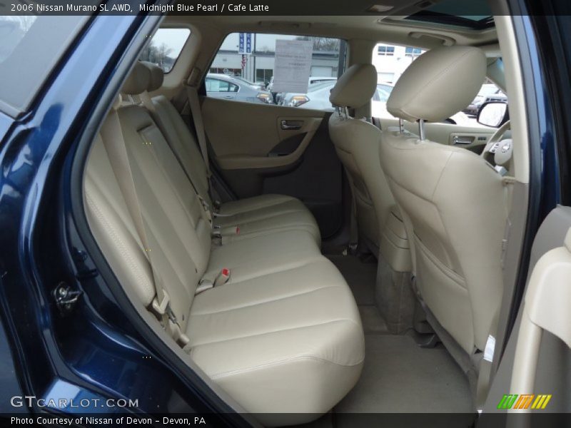 Midnight Blue Pearl / Cafe Latte 2006 Nissan Murano SL AWD