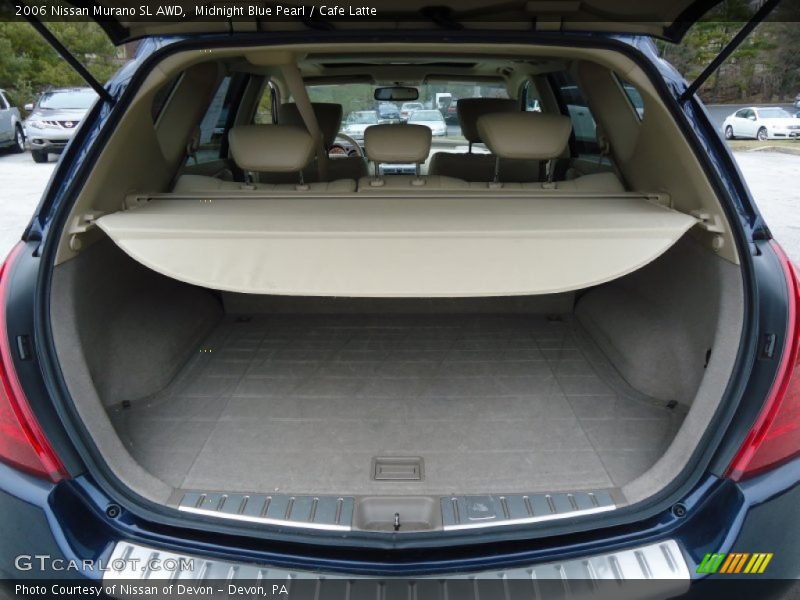 Midnight Blue Pearl / Cafe Latte 2006 Nissan Murano SL AWD