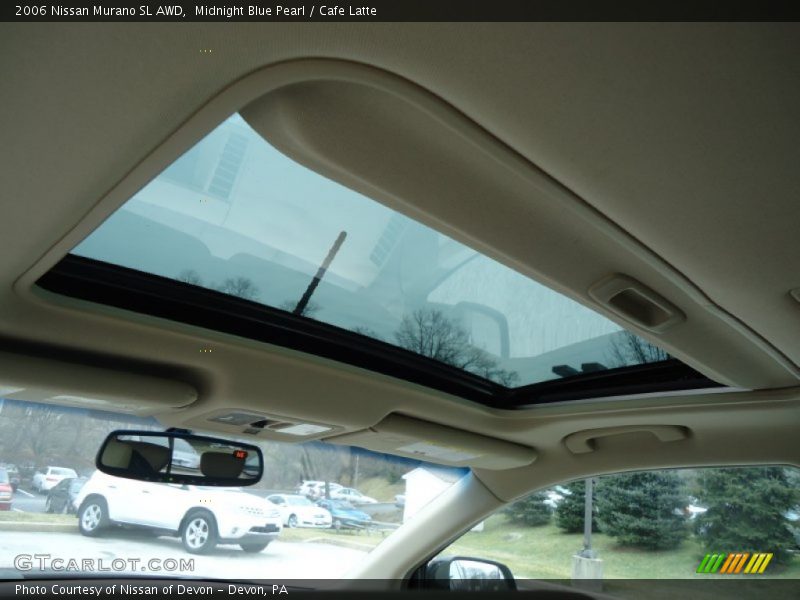 Midnight Blue Pearl / Cafe Latte 2006 Nissan Murano SL AWD