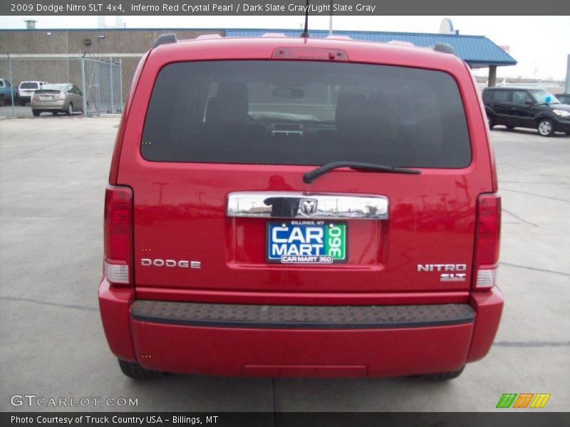 Inferno Red Crystal Pearl / Dark Slate Gray/Light Slate Gray 2009 Dodge Nitro SLT 4x4