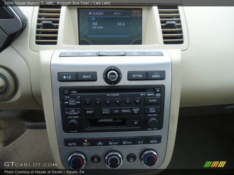 Midnight Blue Pearl / Cafe Latte 2006 Nissan Murano SL AWD