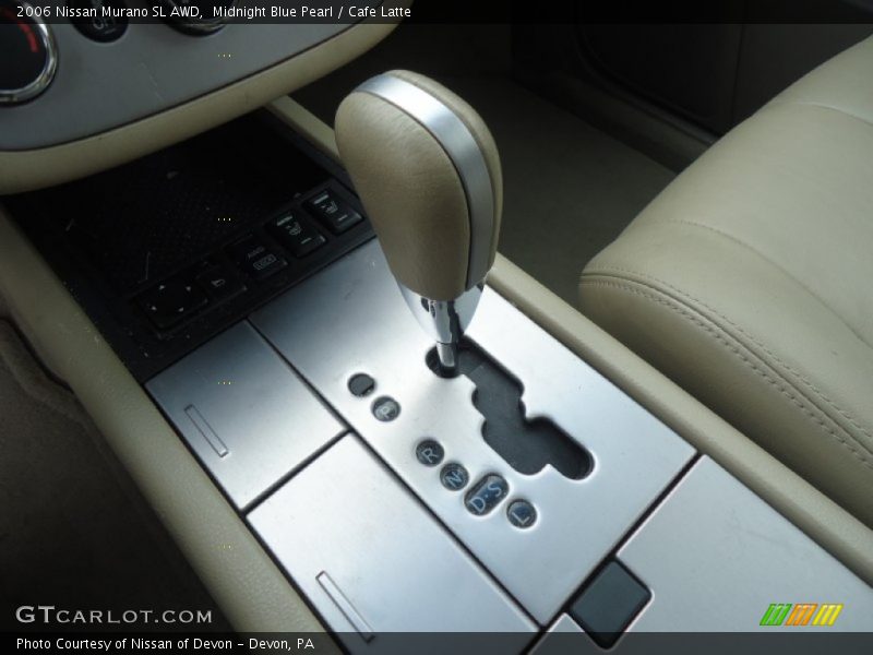 Midnight Blue Pearl / Cafe Latte 2006 Nissan Murano SL AWD