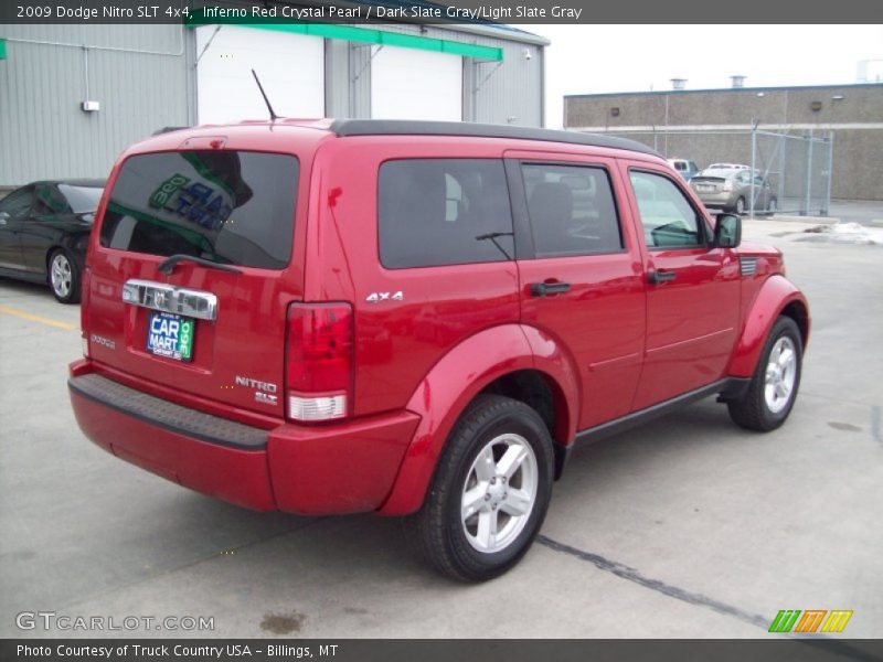 Inferno Red Crystal Pearl / Dark Slate Gray/Light Slate Gray 2009 Dodge Nitro SLT 4x4