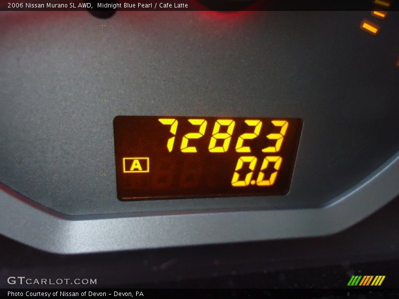 Midnight Blue Pearl / Cafe Latte 2006 Nissan Murano SL AWD
