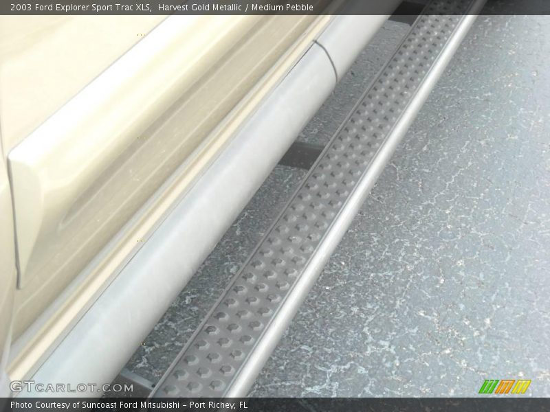 Harvest Gold Metallic / Medium Pebble 2003 Ford Explorer Sport Trac XLS