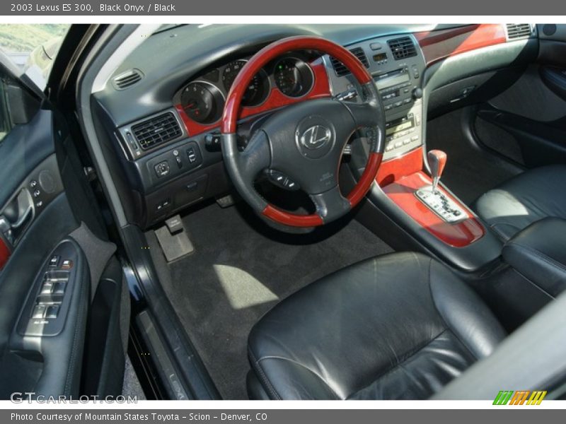 Black Onyx / Black 2003 Lexus ES 300