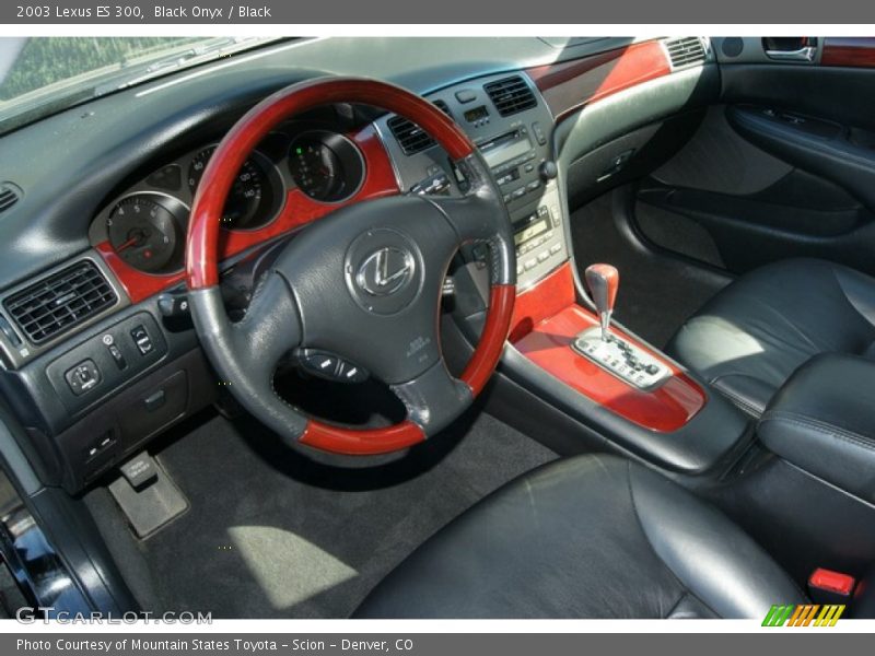 Black Onyx / Black 2003 Lexus ES 300