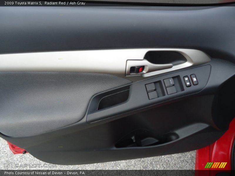 Radiant Red / Ash Gray 2009 Toyota Matrix S