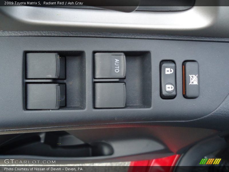 Radiant Red / Ash Gray 2009 Toyota Matrix S