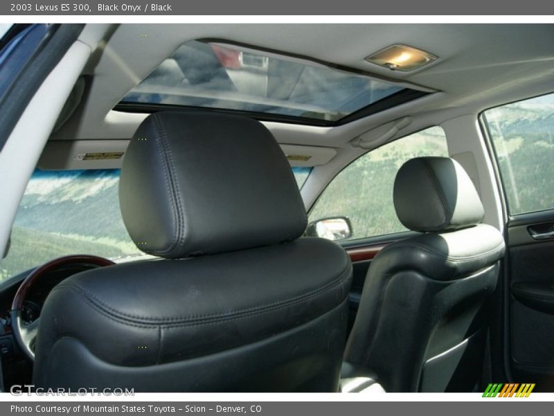 Black Onyx / Black 2003 Lexus ES 300