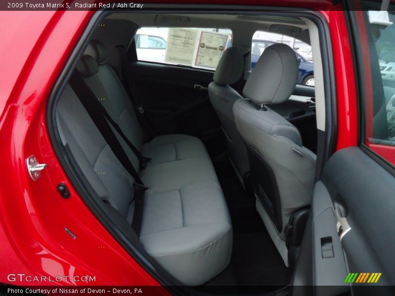 Radiant Red / Ash Gray 2009 Toyota Matrix S