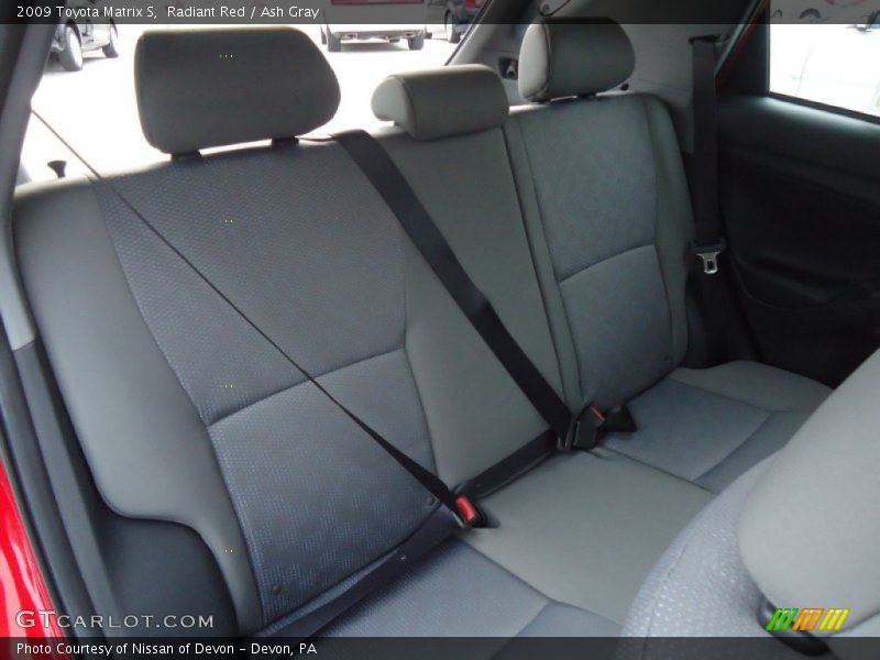 Radiant Red / Ash Gray 2009 Toyota Matrix S