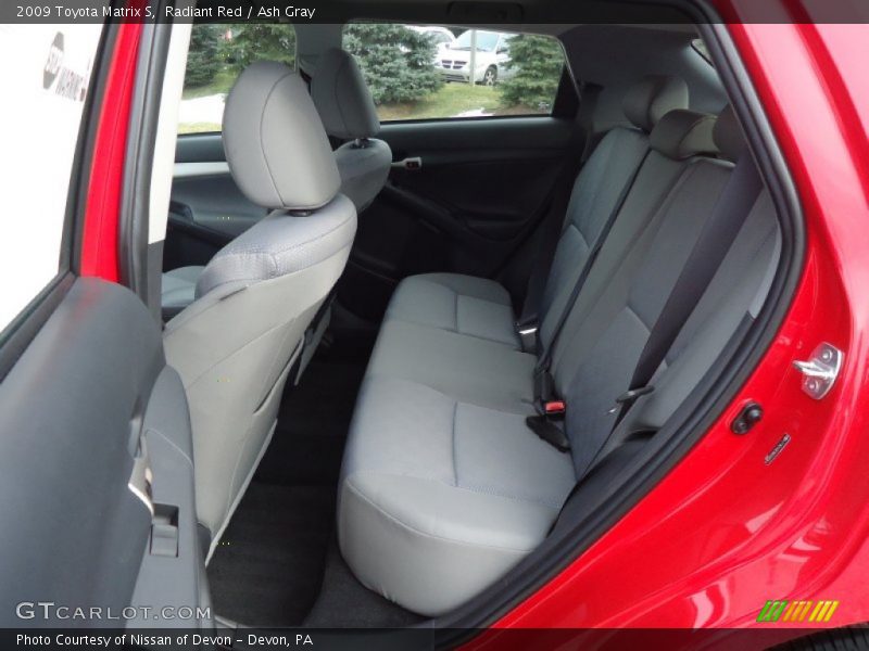 Radiant Red / Ash Gray 2009 Toyota Matrix S
