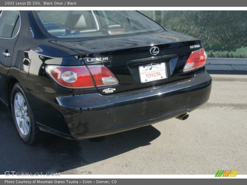 Black Onyx / Black 2003 Lexus ES 300