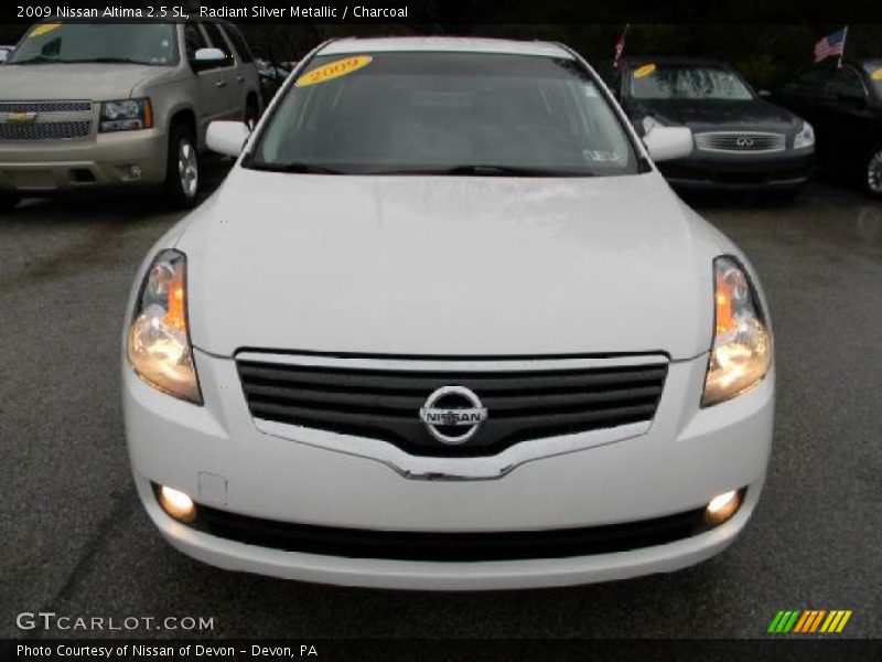 Radiant Silver Metallic / Charcoal 2009 Nissan Altima 2.5 SL