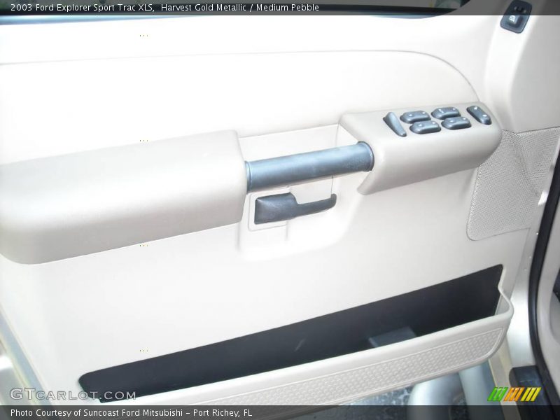 Harvest Gold Metallic / Medium Pebble 2003 Ford Explorer Sport Trac XLS