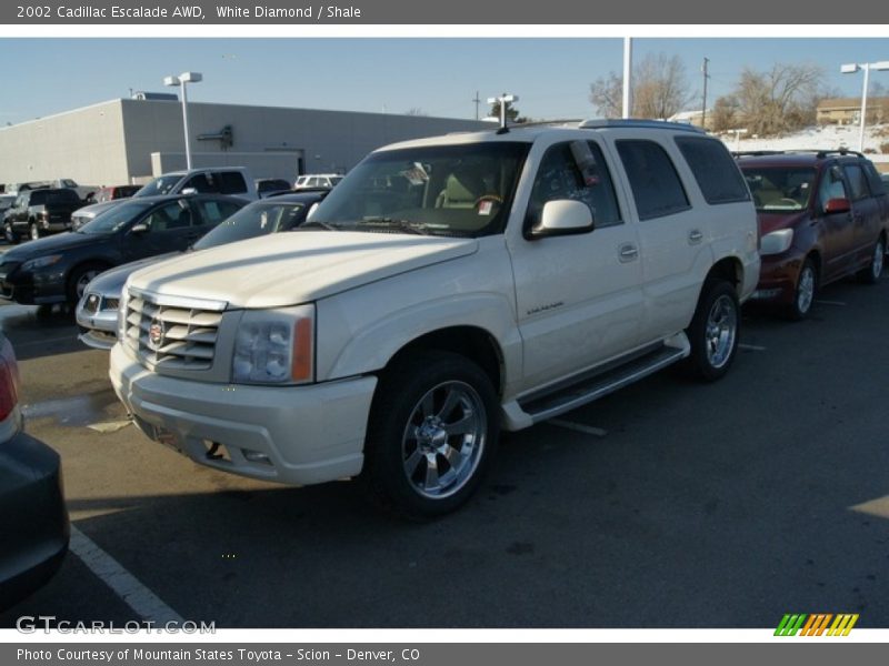 White Diamond / Shale 2002 Cadillac Escalade AWD