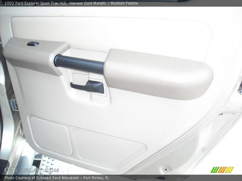 Harvest Gold Metallic / Medium Pebble 2003 Ford Explorer Sport Trac XLS