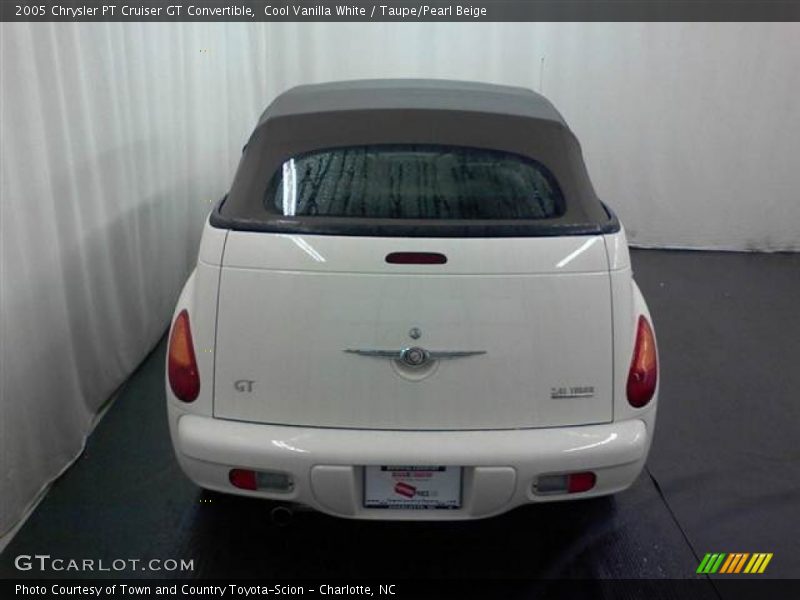 Cool Vanilla White / Taupe/Pearl Beige 2005 Chrysler PT Cruiser GT Convertible