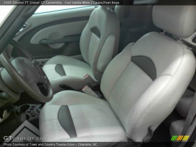  2005 PT Cruiser GT Convertible Taupe/Pearl Beige Interior