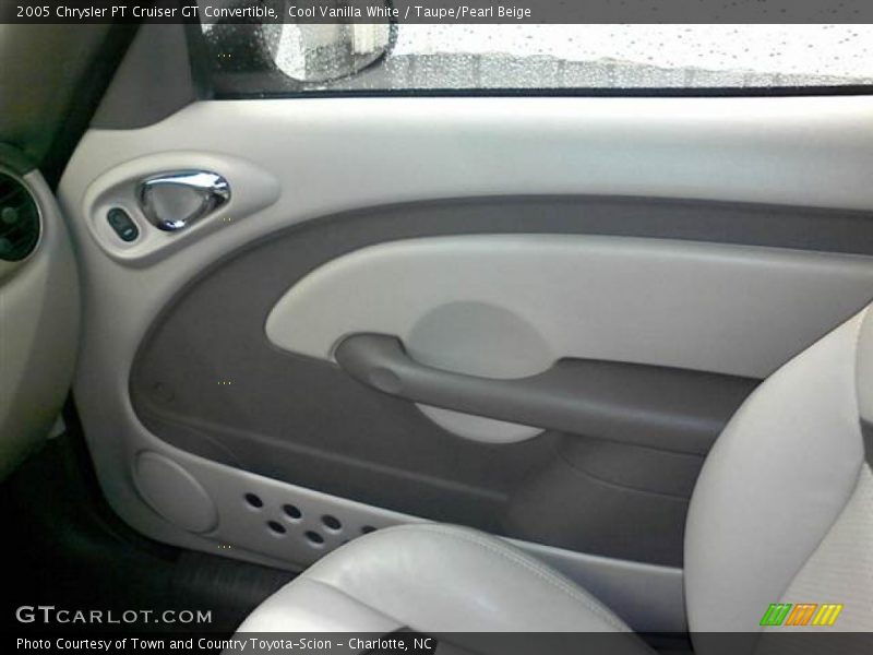 Cool Vanilla White / Taupe/Pearl Beige 2005 Chrysler PT Cruiser GT Convertible