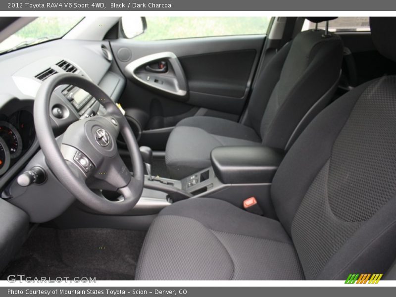 Black / Dark Charcoal 2012 Toyota RAV4 V6 Sport 4WD