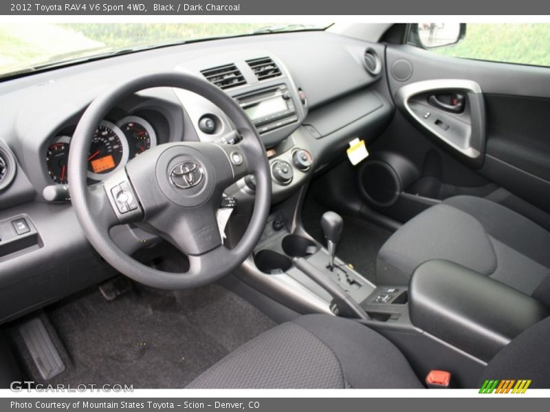 2012 RAV4 V6 Sport 4WD Dark Charcoal Interior