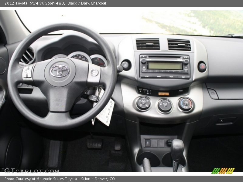Black / Dark Charcoal 2012 Toyota RAV4 V6 Sport 4WD