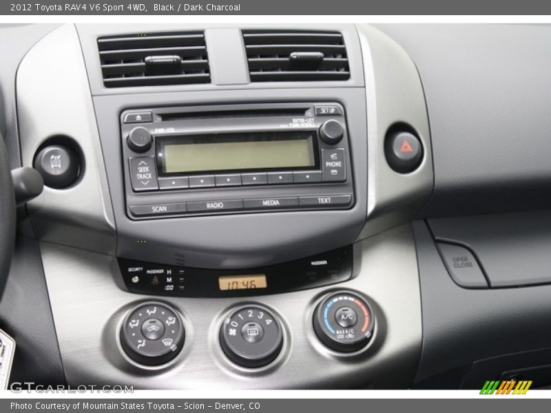 Controls of 2012 RAV4 V6 Sport 4WD
