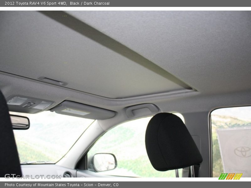 Black / Dark Charcoal 2012 Toyota RAV4 V6 Sport 4WD