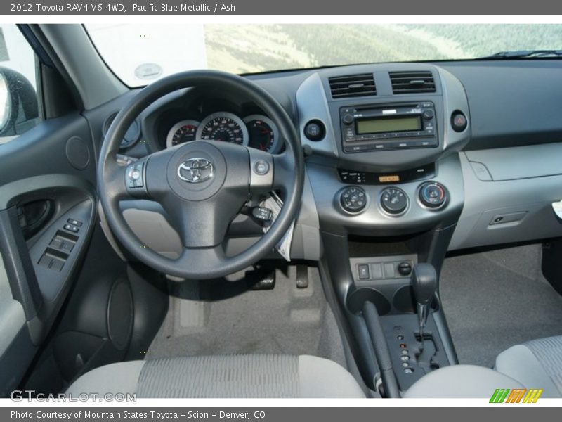 Pacific Blue Metallic / Ash 2012 Toyota RAV4 V6 4WD