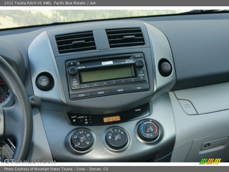 Pacific Blue Metallic / Ash 2012 Toyota RAV4 V6 4WD