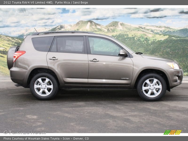 Pyrite Mica / Sand Beige 2012 Toyota RAV4 V6 Limited 4WD
