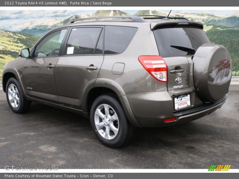 Pyrite Mica / Sand Beige 2012 Toyota RAV4 V6 Limited 4WD