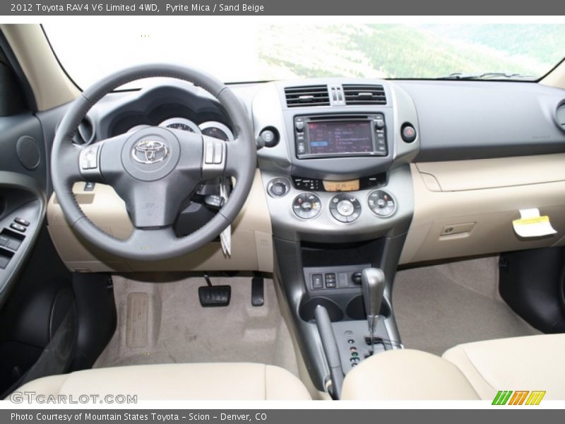 Pyrite Mica / Sand Beige 2012 Toyota RAV4 V6 Limited 4WD
